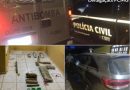 VEÍCULOS BLINDADOS E UMA SÉRIE DE EXPLOSIVOS FORAM ENCONTRADOS PELA POLÍCIA