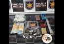 POLÍCIA MILITAR REALIZA PRISÃO POR TRÁFICO DE DROGAS EM CAXAMBU