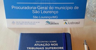 LIVRO DO PROCURADOR DO MUNICÍPIO DE SÃO LOURENÇO É INDICADO PELA BIBLIOTECA SÉRGIO CAVALIERI FILHO