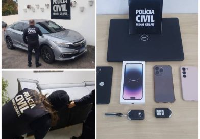 SUSPEITO DE DESVIAR MAIS DE 500 CELULARES É ALVO DE OPERAÇÃO DA PCMG