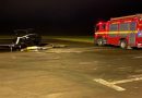 HELICÓPTERO SOFRE ACIDENTE AO TENTAR DECOLAR DO AEROPORTO DE CAXAMBU