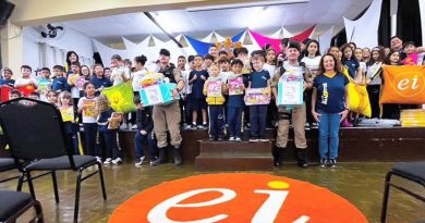 POLÍCIA MILITAR RECEBE DOAÇÃO PARA AÇÃO DE PÁSCOA SOLIDÁRIA EM ITANHANDU