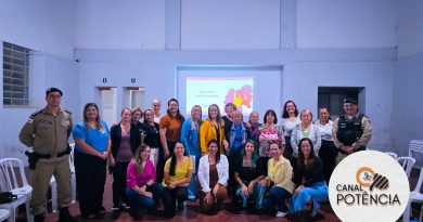 POLÍCIA MILITAR REALIZA PALESTRA DE PREVENÇÃO À VIOLÊNCIA DOMÉSTICA EM PASSA QUATRO-