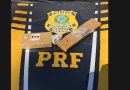 PRF APREENDE DROGAS E PRENDE MOTORISTA NA BR-354, EM POUSO ALTO