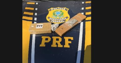 PRF APREENDE DROGAS E PRENDE MOTORISTA NA BR-354, EM POUSO ALTO