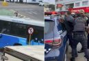 HOMEM É PRESO APÓS SURTO E DANOS A VEÍCULOS EM VARGINHA