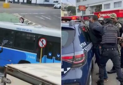 HOMEM É PRESO APÓS SURTO E DANOS A VEÍCULOS EM VARGINHA HOMEM É PRESO APÓS SURTO E DANOS A VEÍCULOS EM VARGINHA