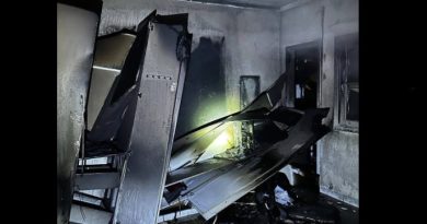 BOMBEIROS COMBATEM INCÊNDIO EM RESIDÊNCIA EM SÃO LOURENÇO