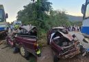 MULHER MORRE E HOMEM FICA GRAVEMENTE FERIDO EM ACIDENTE ENTRE CARRO E ÔNIBUS